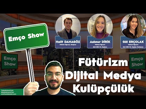 Emço Show #2 | Fütürizm, Dijital Medya, Kulüpçülük ft. Aslınur DİRİK, Gül ERÇOLAK, Halit DANAGÖZ