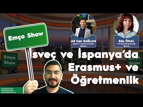 Emço Show #3 | Korona Döneminde İsveç & İspanya’da Erasmus, Öğretmenlik ft. Alican SAĞLAM & Eda ÖNAL